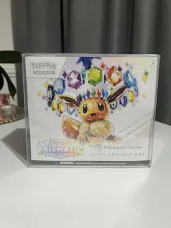 Pokemon TCG Prismatic Evolutions Pokemon Center ETB - Sealed - Image 1