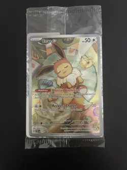 Pokemon TCG Eevee - SVP 173 - Prismatic Evolutions ETB Promo NM/M Sealed - Image 1