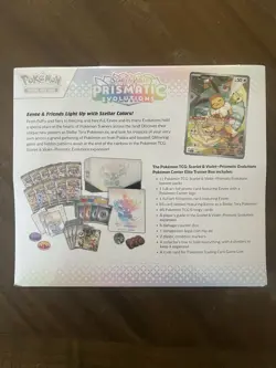 Pokemon TCG Prismatic Evolutions Pokemon Center ETB SEALED - Mint Condition - Image 2