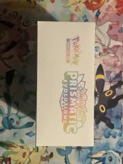 Pokemon TCG Prismatic Evolutions Pokemon Center Elite Trainer Box ETB Sealed - Image 5