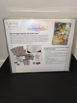 Pokemon Prismatic Evolutions Elite Trainer Box ETB Sealed (plastic protector) - Image 2