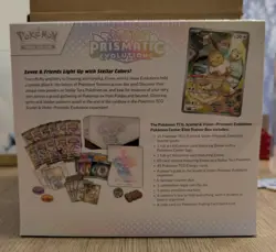 Prismatic Evolutions Pokemon TCG Elite Trainer Box ETB Sealed With Acrylic Case - Image 3