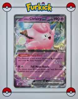 Lillie's Clefairy ex 076/217 | Ascended Heroes | ASC | Pokemon Card | NM - Image 1