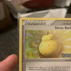 NM (Reverse-Holo) Pokemon SITRUS BERRY Card EX UNSEEN FORCES Set 91/115 Trainer - Image 3