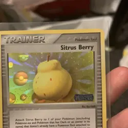 NM (Reverse-Holo) Pokemon SITRUS BERRY Card EX UNSEEN FORCES Set 91/115 Trainer - Image 4