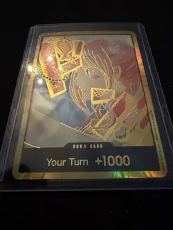 DON!! Card (Shirahoshi) (Gold) Premium Booster -The Best- Vol. 2 Foil - Image 1