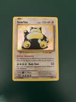 Snorlax XY179 XY Evolutions HoloBlackStar Promo Card 2016 Pokemon GREATCONDITION - Image 1