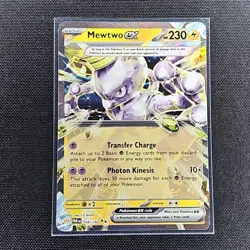 Mewtwo EX - 058/182 - Double Rare - Paradox Rift - Pokemon Card - NM/M - Image 1