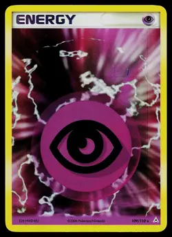 Pokemon Card - Psychic Energy Holon Phantoms 109/110 Reverse Holo - Image 1