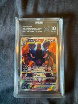 Lucario VSTAR SWSH291 SWSH: Sword & Shield Promo Cards Holo TAG 10 - Image 1