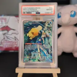 Pokemon TCG Misty's Psyduck 193/182 Destined Rivals Illustration Rare Holo PSA10 - Image 1