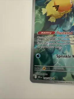 Pokemon TCG Misty's Psyduck Destined Rivals 193/182 Illustration Rare Card - Image 4