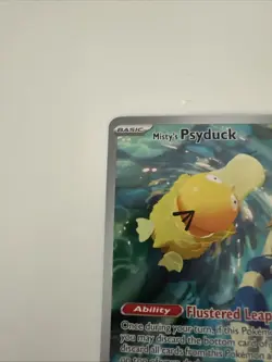 Pokemon TCG Misty's Psyduck Destined Rivals 193/182 Illustration Rare Card - Image 5
