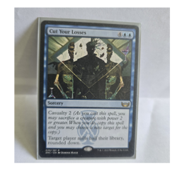 Cut Your Losses - Streets of New Capenna - Rare Blue Sorcery - MTG - Image 1