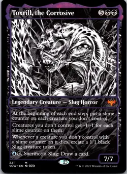 Innistrad: Crimson Vow #321 Toxrill, the Corrosive (Showcase) - Image 1