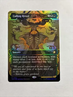 Culling Ritual Secrets of Strixhaven: Mystical Archive Foil MTG Plus Bonus Rare! - Image 1