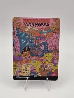 Krark-Clan Ironworks Borderless Non FOIL MTG 11 Encyclopedia Secret Lair - Image 1