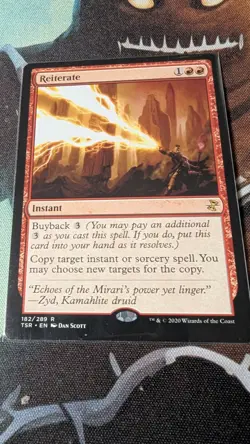 Reiterate NonFoil MTG TSR Time Spiral Remastered NM - Image 1