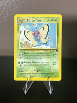 Pokemon Butterfree 9/18 Southern Islands Regular Rare LP 2001 WotC Promo Vintage - Image 3