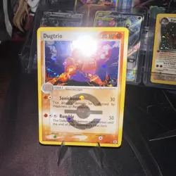 Dugtrio Reverse Holo Fire Red & Leaf Green Pokemon Card LP - Image 1