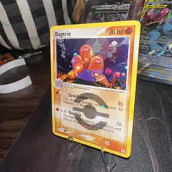 Dugtrio Reverse Holo Fire Red & Leaf Green Pokemon Card LP - Image 2