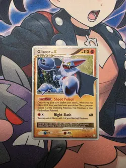 Gliscor Lv X Holo Pokemon Diamond & Pearl Legends Awakened #141 2008 - Image 1
