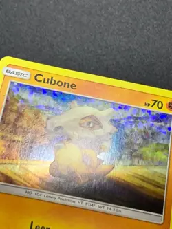 Cubone 7/12 Holo Promo Card Pokemon McDonald's Holo 2018 - Image 3