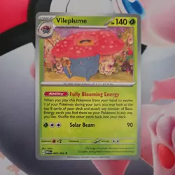 Pokemon TCG - Vileplume Non Holo Scarlet & Violet 151 - 045/165 - Deck Exclusive - Image 3