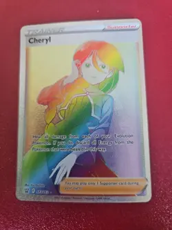 Pokemon TCG Cheryl 173/163 Battle Styles Secret Rare Holo, NM - Image 1