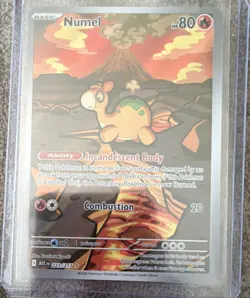 Numel-Incandescent Body Combustion - Pokemon TCG/ASC - 223/217 - Rare Fire Basic - Image 1
