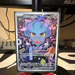 Pokemon TCG Misdreavus ASC 233/217 Basic 60 HP Ghost English 2024 Card - Image 1