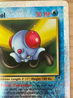 2002 Pokemon Legendary Collection Tentacool Reverse Holo #96/110 - Image 5