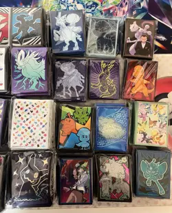 Pokemon TCG ETB Card Sleeves - Lot of 114 Sealed - Random Sets - Image 2