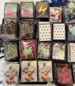 Pokemon TCG ETB Card Sleeves - Lot of 114 Sealed - Random Sets - Image 3