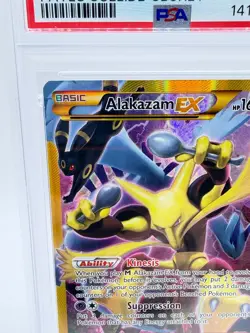 2016 Pokemon XY Fates Collide ALAKAZAM EX #125 | PSA 6 EX-MT | Full Art Secret - Image 2
