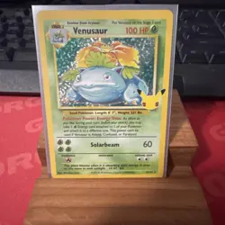 Pokemon TCG Stage 2 Venusaur Celebrations 25th Anniversary 15/102 - Image 1