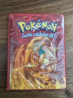 Pokemon and Yu-Gi-Oh Card Binder Collection Vintage Cards - Image 1
