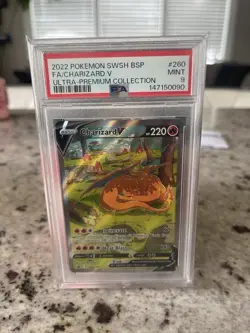 Pokemon TCG Charizard V UPC Promos PSA 9 8 8 Sword and Shield Sequential Set - Image 2