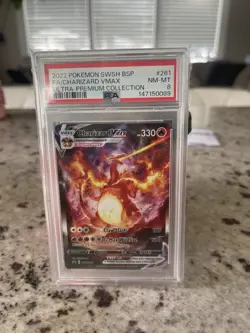 Pokemon TCG Charizard V UPC Promos PSA 9 8 8 Sword and Shield Sequential Set - Image 4