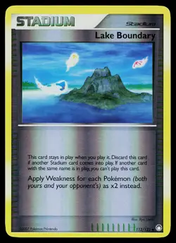Pokemon Card - Lake Boundary Mysterious Treasures 112/123 Reverse Holo - Image 1
