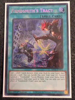 Fiendsmith's Tract-Prismatic Secret Rare - 1st Edition - MP25-EN093 - 2025 Me... - Image 1