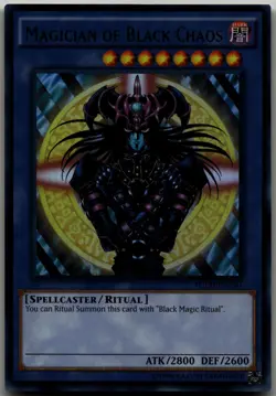 Magician of Black Chaos Ultra Rare King of Games: Yugi's Legendary Decks YGLD-EN - Image 1