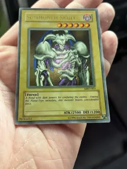 Yu-Gi-Oh! TCG Summoned Skull MRD-003 Unlimited MISPRINT Faded nm - Image 1