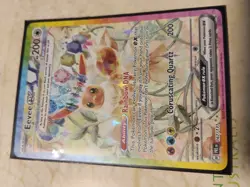 167/131 Eevee ex Prismatic Evolutions Pokemon TCG – Special Illustration Rare NM - Image 1