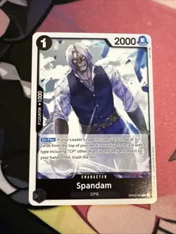 One Piece TCG OP-03 Pillar of Strength Foil Spandam (086) - Image 1