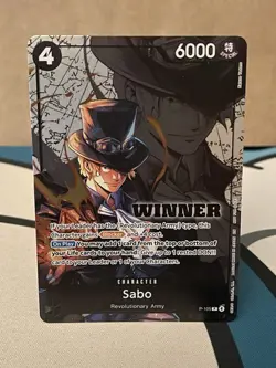 Sabo (Winner Pack 2026 Vol. 2) - One Piece Promotion Cards (OP-PR) - Image 1
