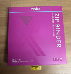 ME2 First Edition | Vault X 12 Pocket Exo-Tec Zip Binder | Phantasmal Flames - Image 1