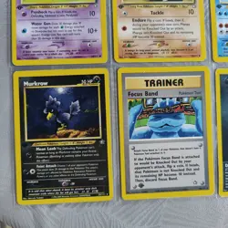 Neo Genesis 1st Edition Pokemon Card TCG Non Holo Bundle 2000 Rares Included x16 - Image 2