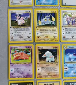 Neo Genesis 1st Edition Pokemon Card TCG Non Holo Bundle 2000 Rares Included x16 - Image 4