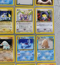 Neo Genesis 1st Edition Pokemon Card TCG Non Holo Bundle 2000 Rares Included x16 - Image 5